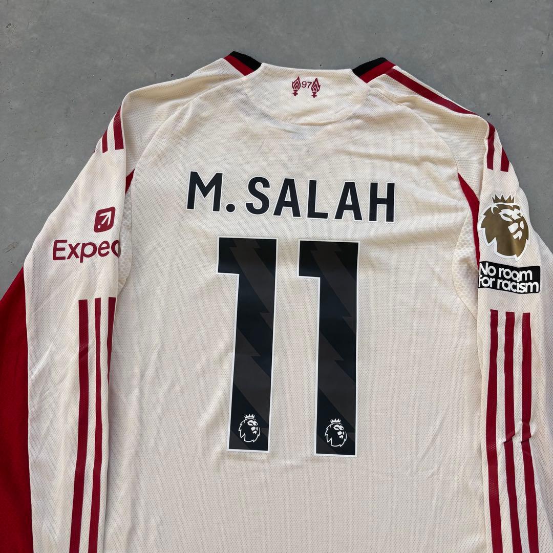 25/26 リヴァプール　モハメドサラー　アディダス　長袖ユニホーム　正規品