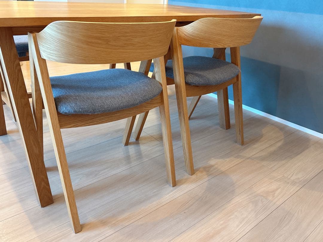 unico ELEMT(エレムト) ダイニング4点セット【チェア①】