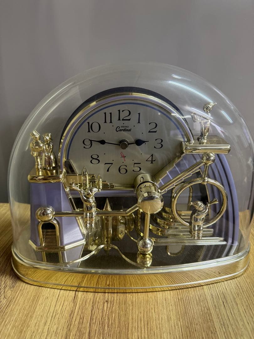 昭和レトロ SEIKO セイコー Cardinal 置時計