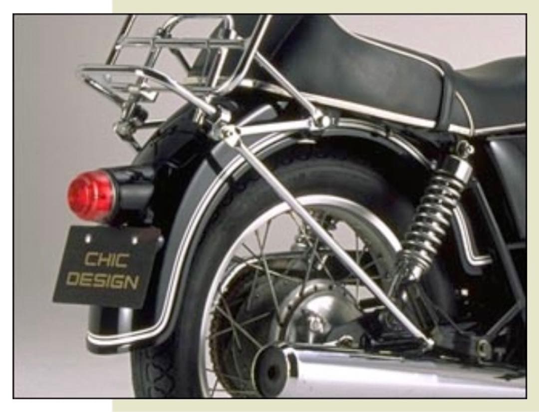 SR400フェンダー　リア　シックデザインクラシックフ　ボバー　チョッパー