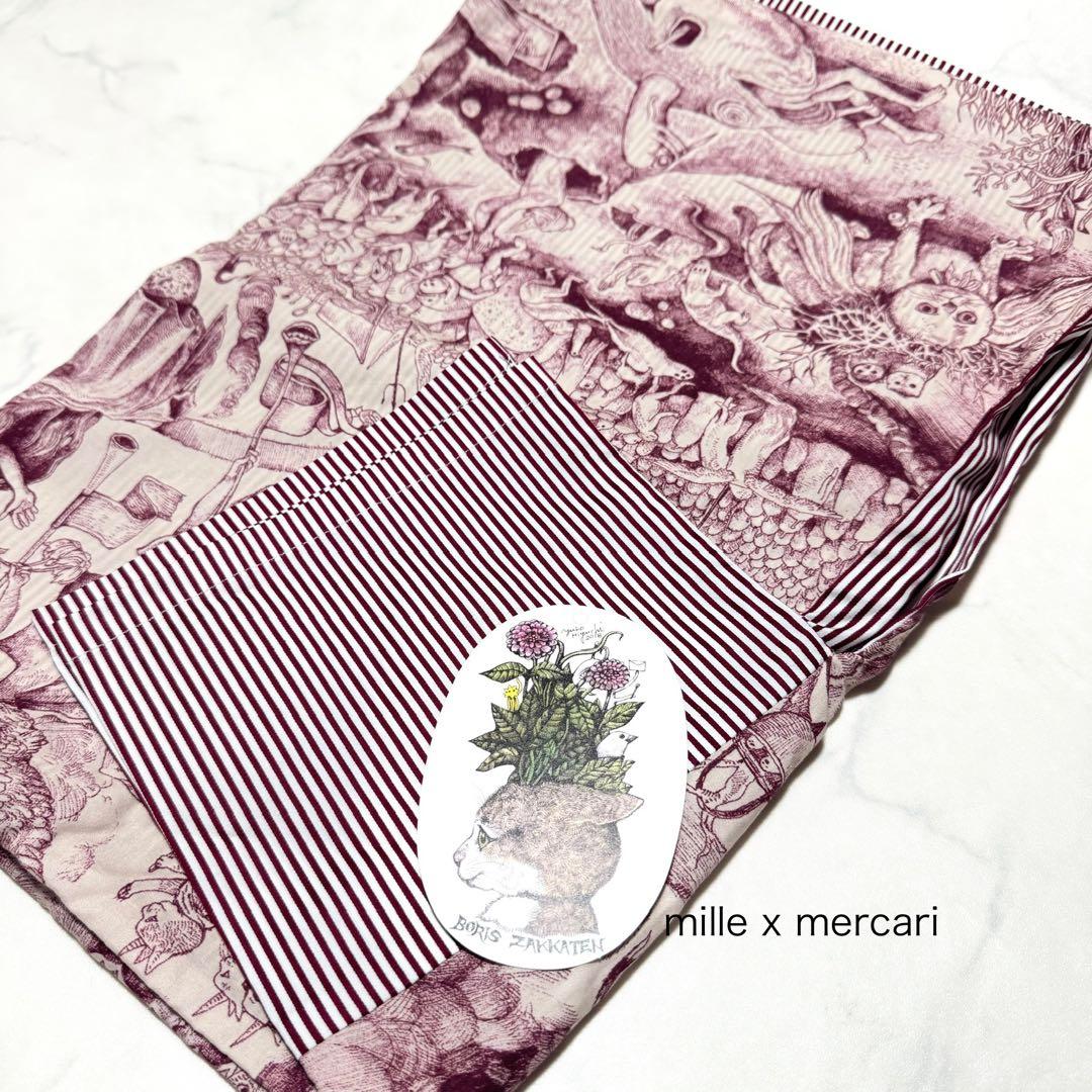 ボリス雑貨展 ヒグチユウコ BABELブラウス ボルドー