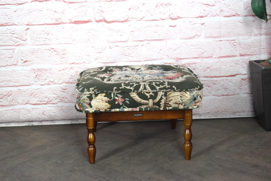 karimoku/カリモク コロニアルシリーズ オットマン スツール a