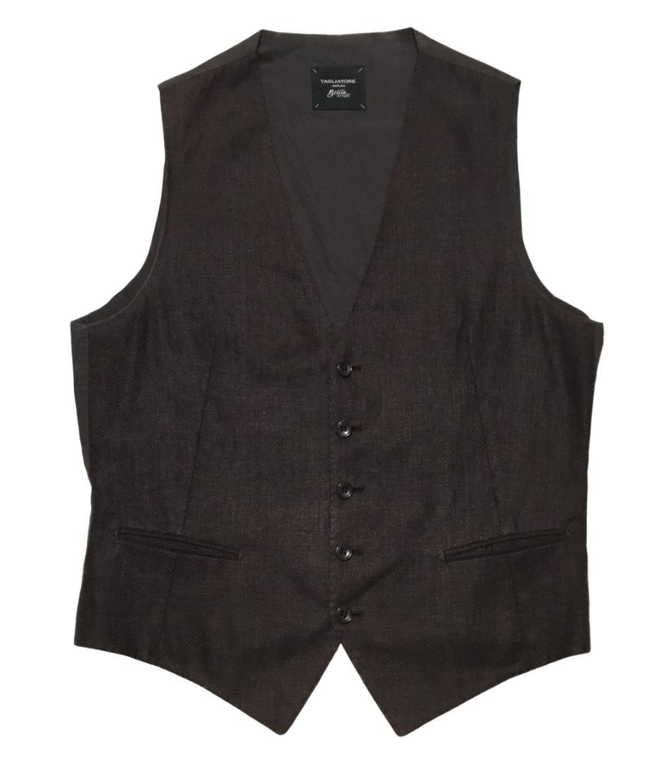 TAGLIATORE Brilla タリアトーレ ブリッラ ジレベスト ブラウン