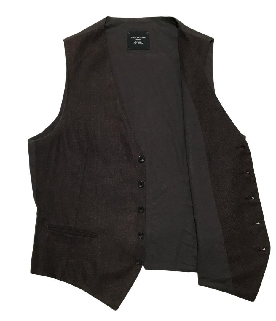 TAGLIATORE Brilla タリアトーレ ブリッラ ジレベスト ブラウン