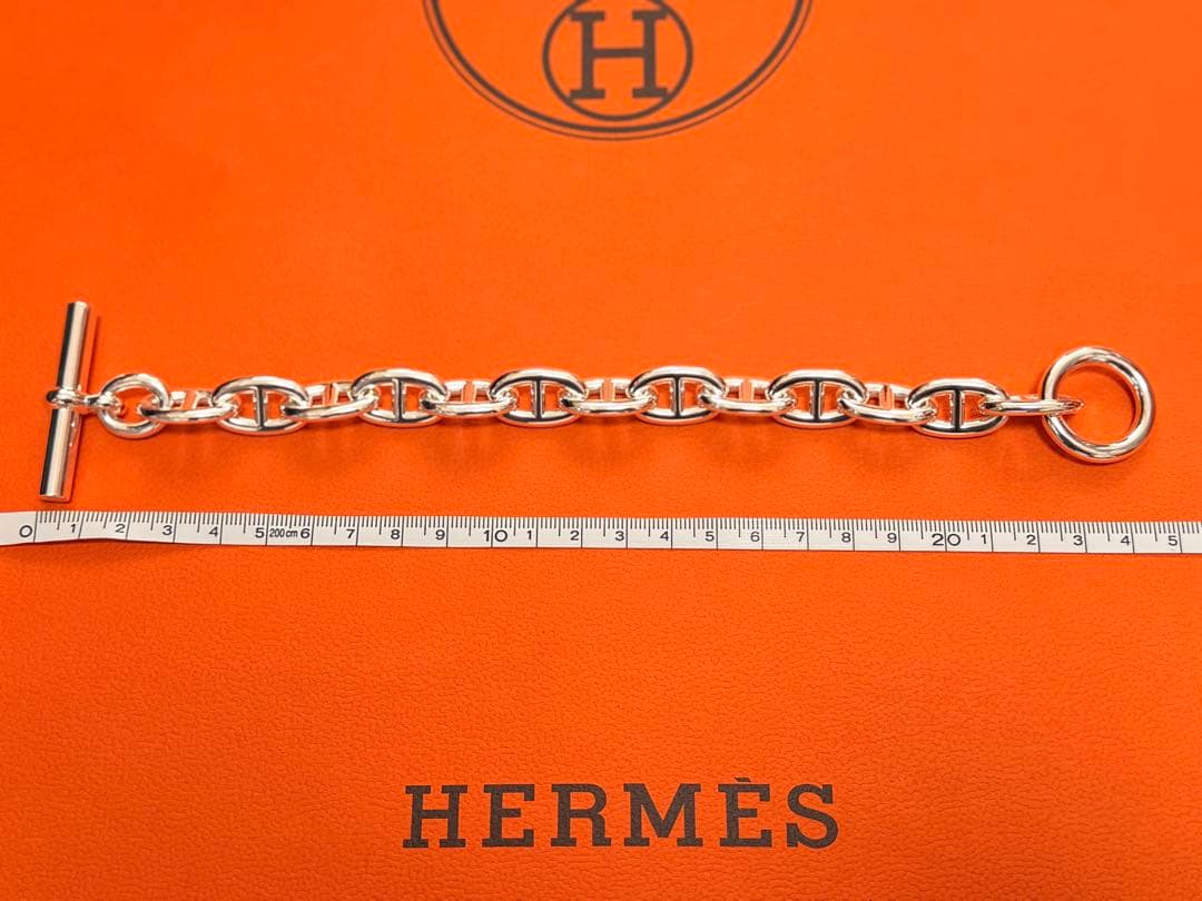 新品未使用　エルメス シェーヌダンクル ブレスレット TGM13コマ
