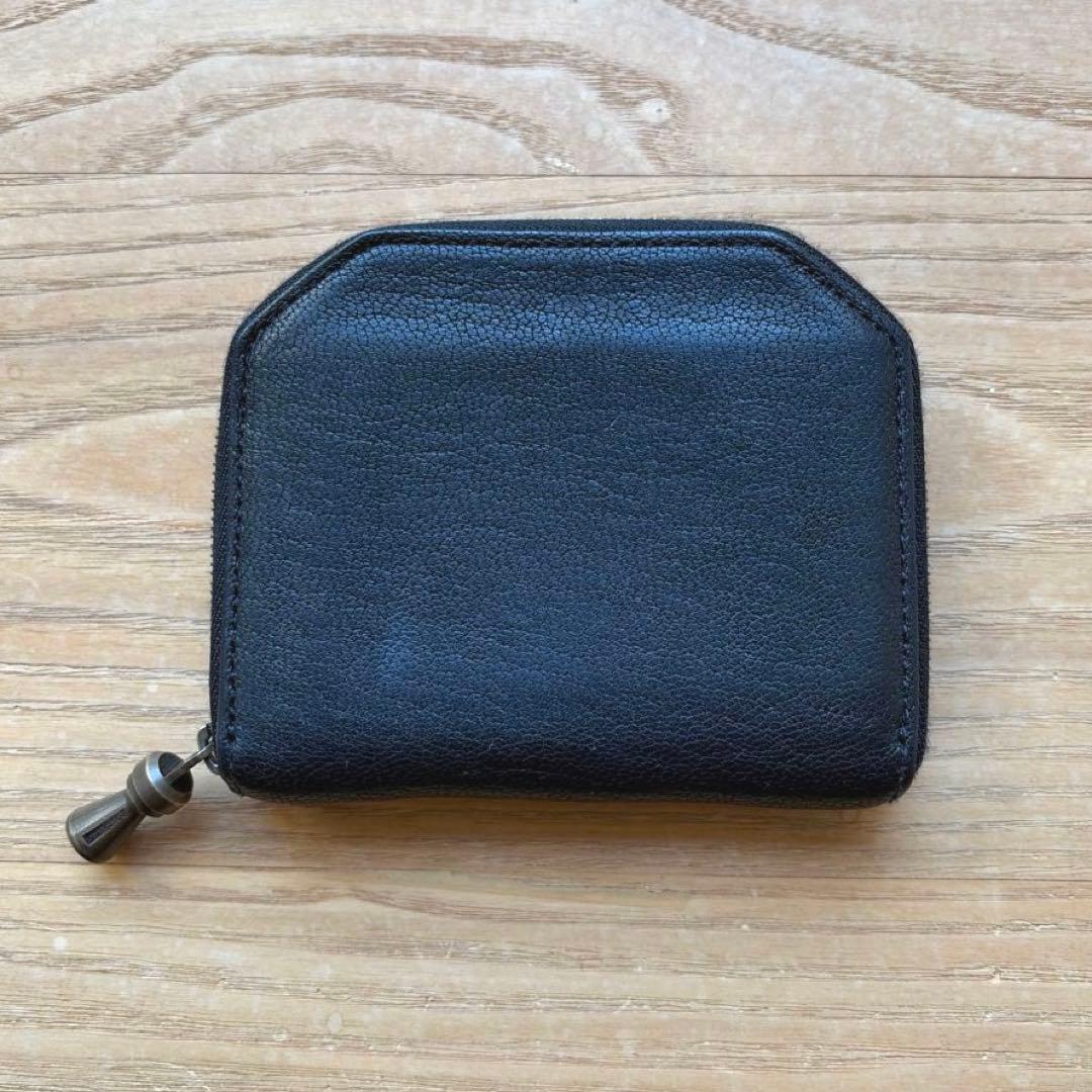 【POSTALCO】 ケトルジッパー ウォレット シン ブラック