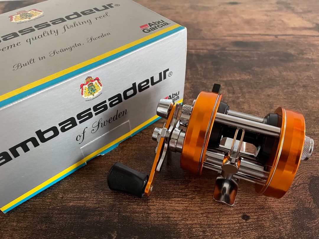 ABU Ambassadeur 2500C アンバサダー サンセットオレンジ美品