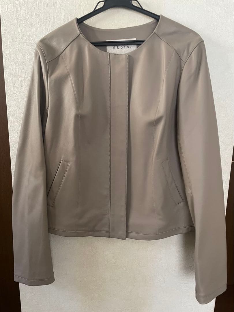 【新品】Stola. ラムレザージャケット