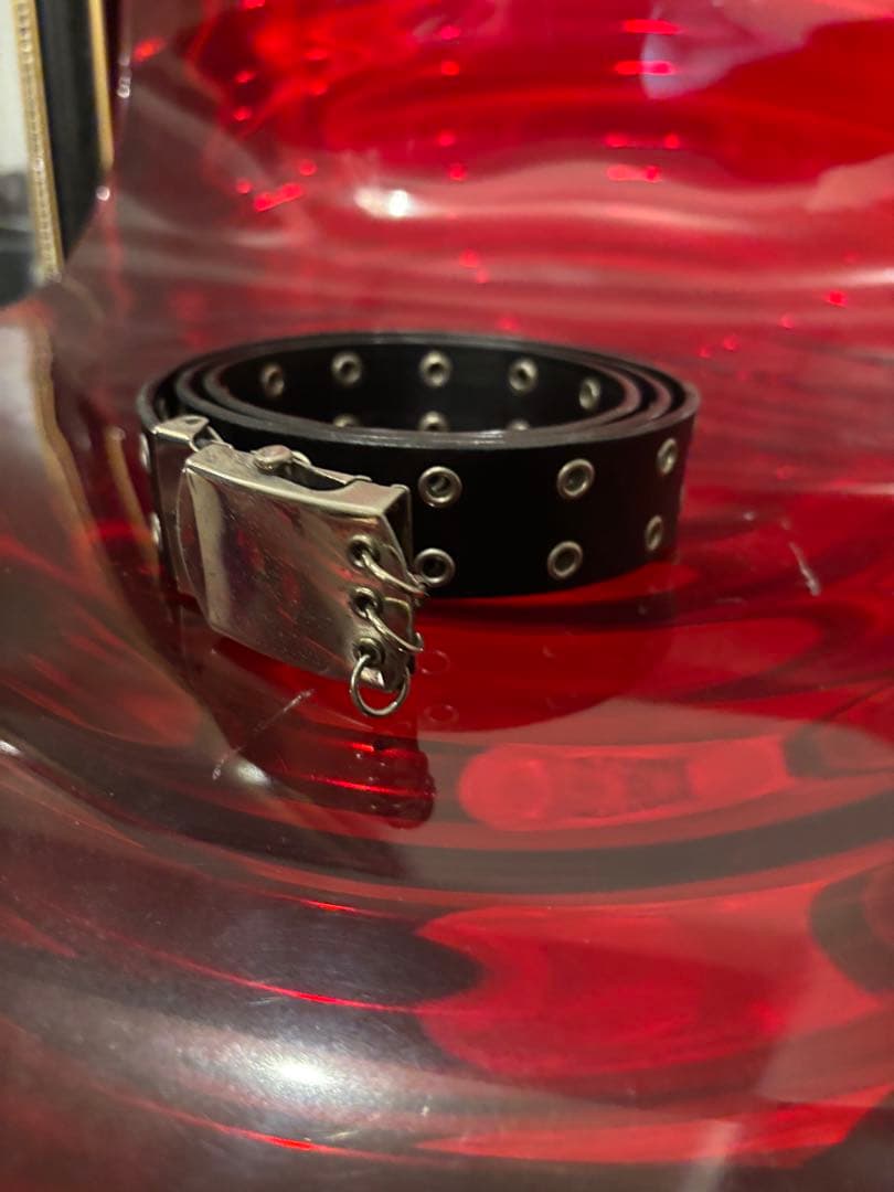 ディオールオム エディ 2003AW ラスター期 ハトメガチャベルト 75