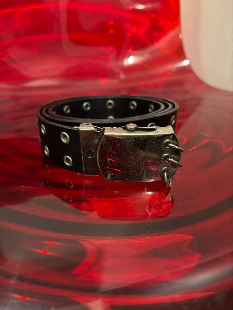 ディオールオム エディ 2003AW ラスター期 ハトメガチャベルト 75