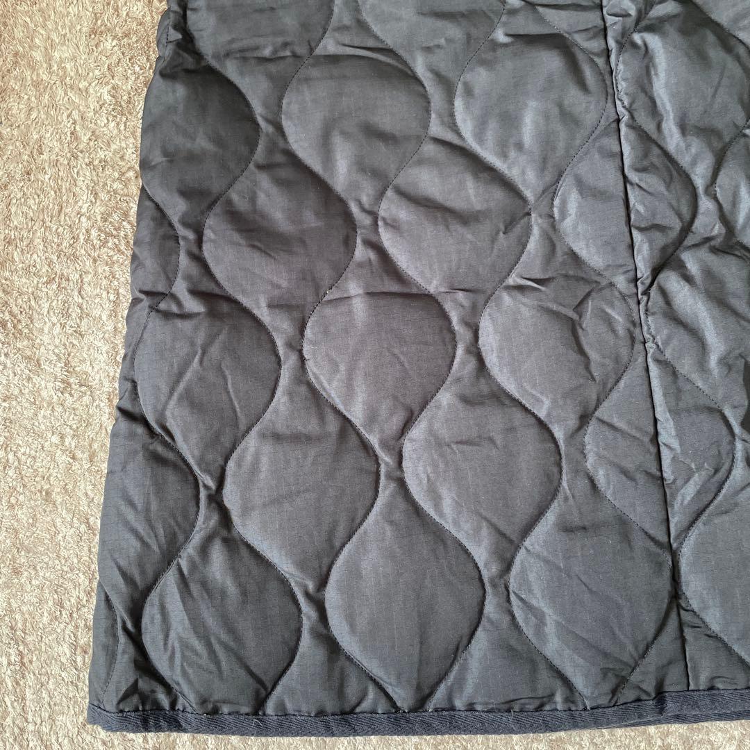 TAION/タイオン　MILTARY DOWN SK/ミリタリーダウンスカート黒