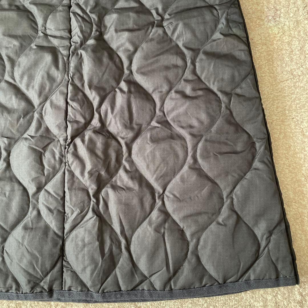 TAION/タイオン　MILTARY DOWN SK/ミリタリーダウンスカート黒