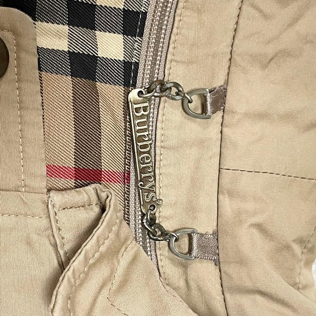 【RYSTT】Burberrys ステンカラーコート ダウンベスト XL