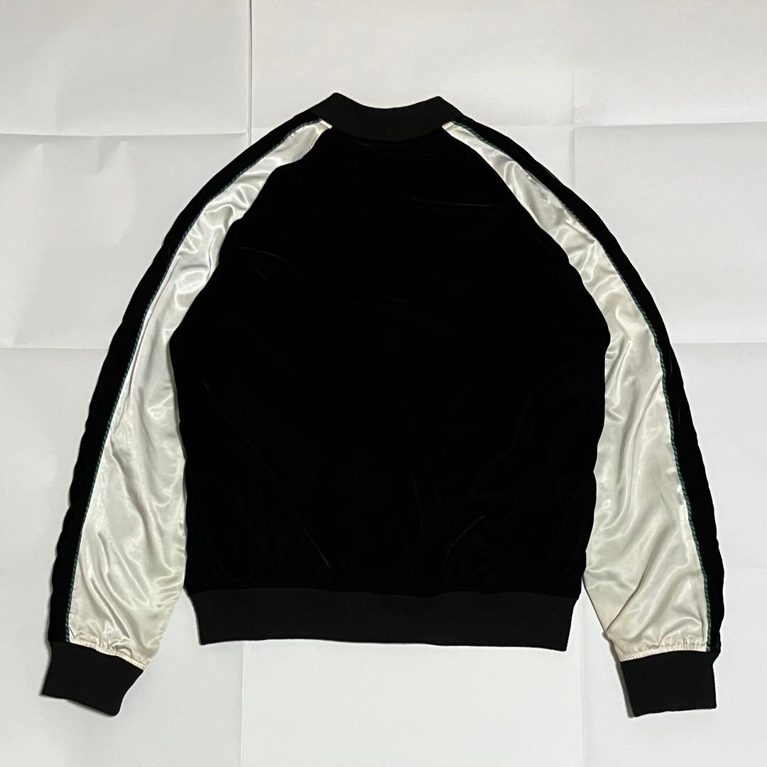 【人気】DIESEL　ディーゼル　スカジャン　リバーシブル　サテン　ベロア　別珍