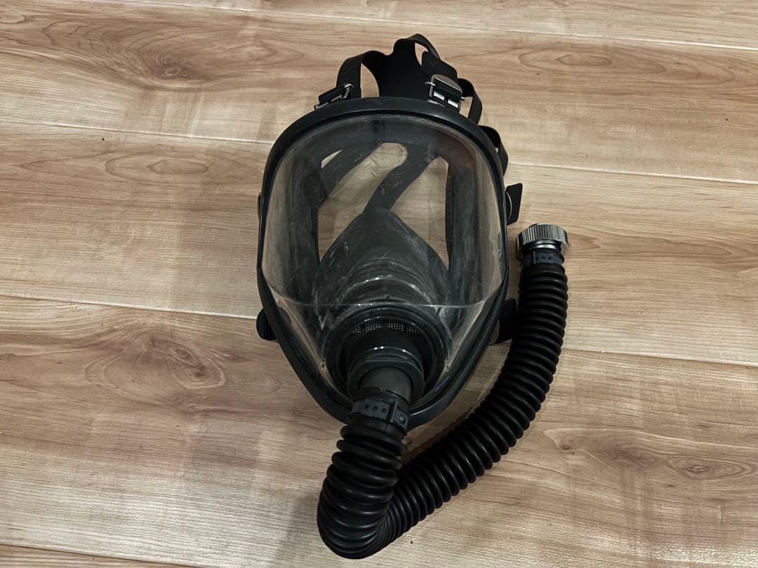 激レア　消防　重松製作所　ライフゼム面体