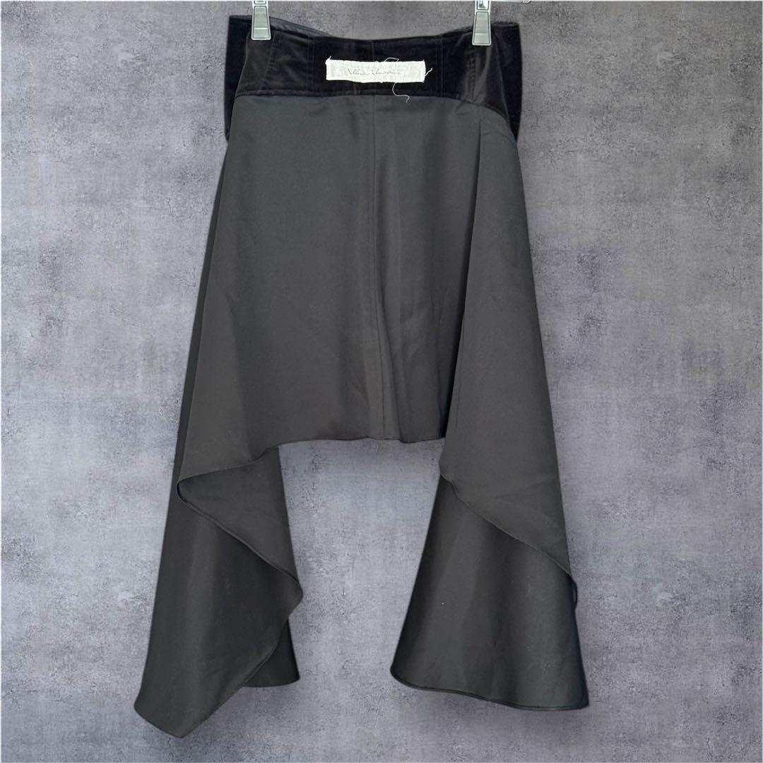 Alice Auaa アリスアウアア ベルベットガーター変形オーバースカート