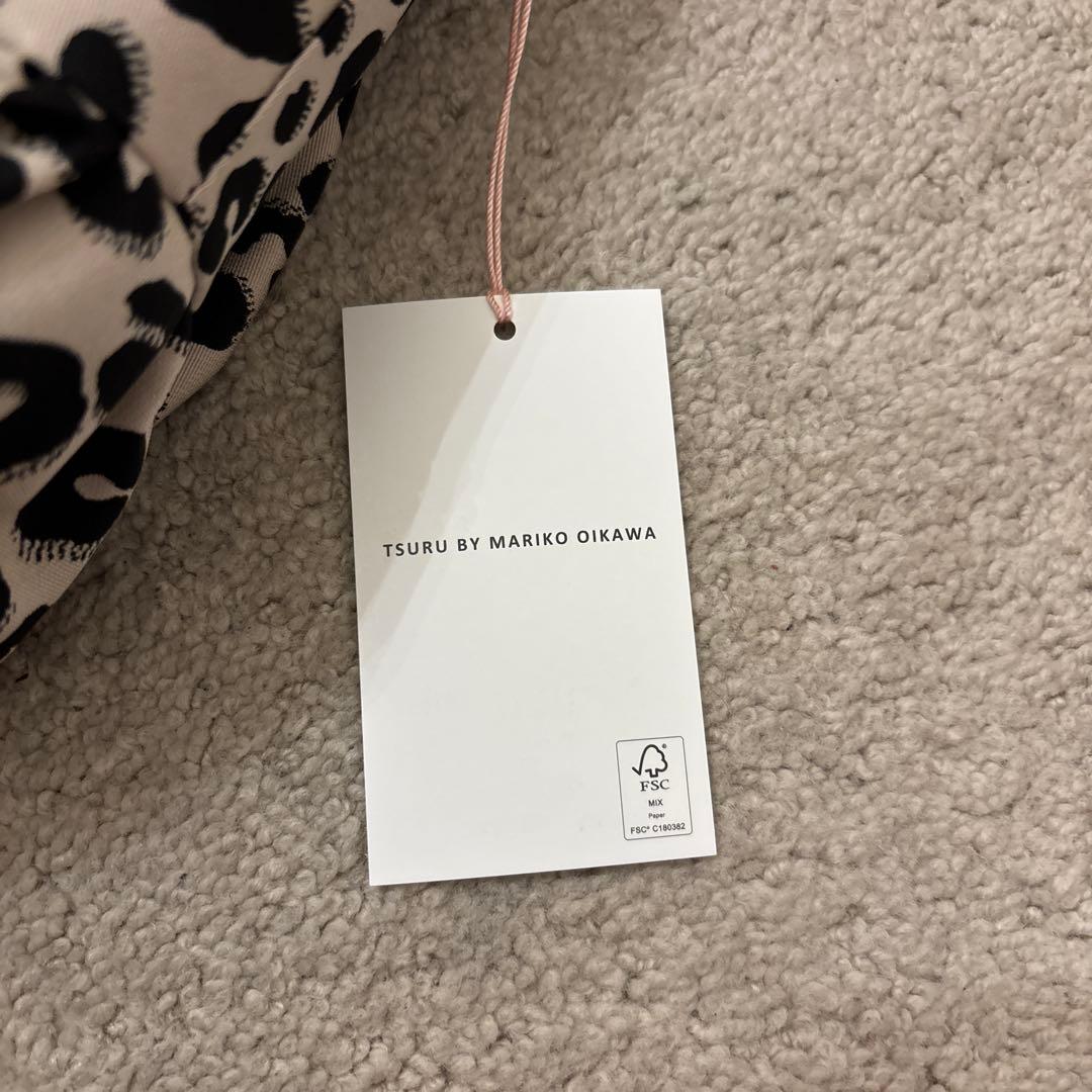 tsuru by mariko oikawa ヒョウ柄 半袖ブラウス 未使用