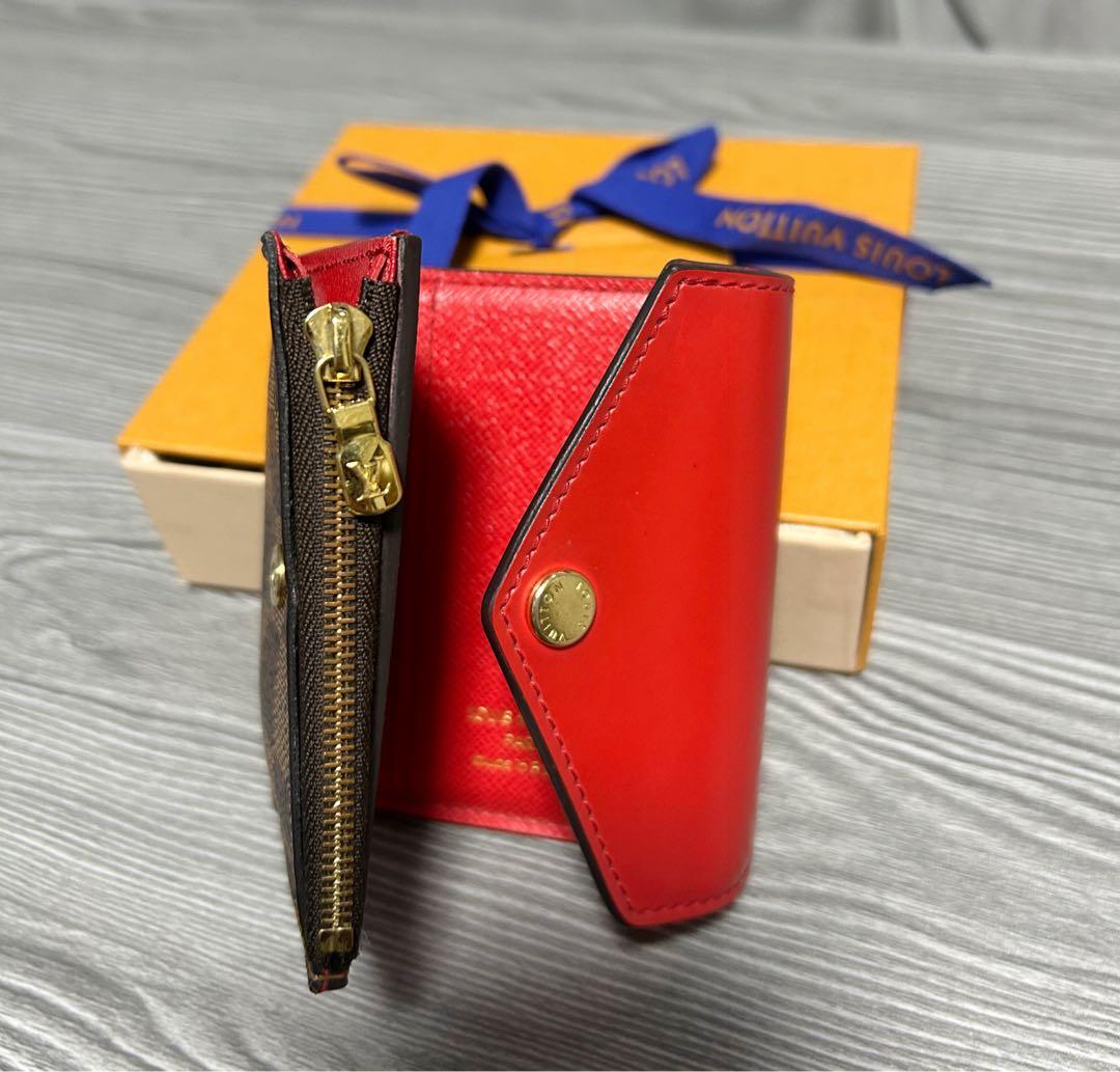 むーたん様◉美品◉ ルイヴィトン ポルトフォイユ ゾエ ダミエ　折り財布