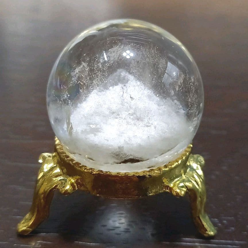 ファントムクォーツ★幻影水晶 丸玉★天然石★B