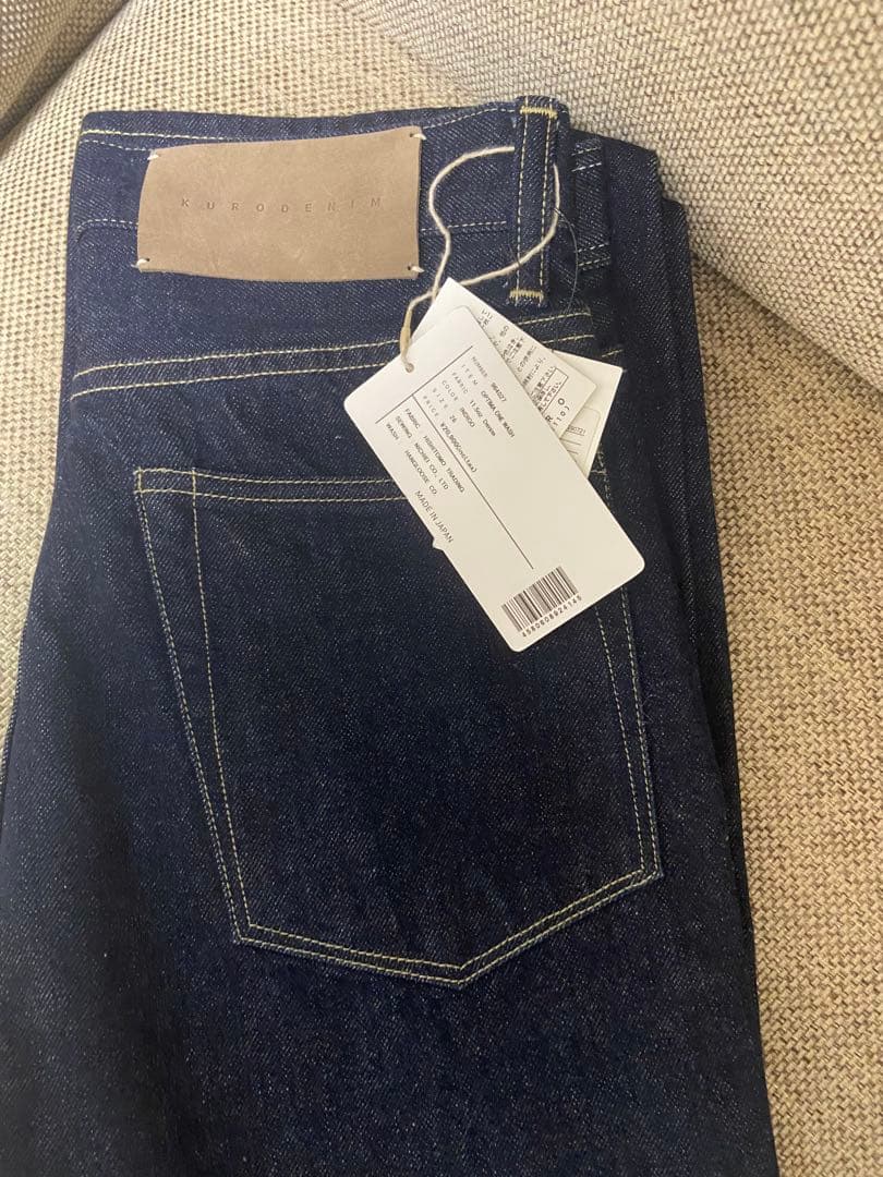 ＜KURO＞OPTIMA ONE WASH デニムパンツ
