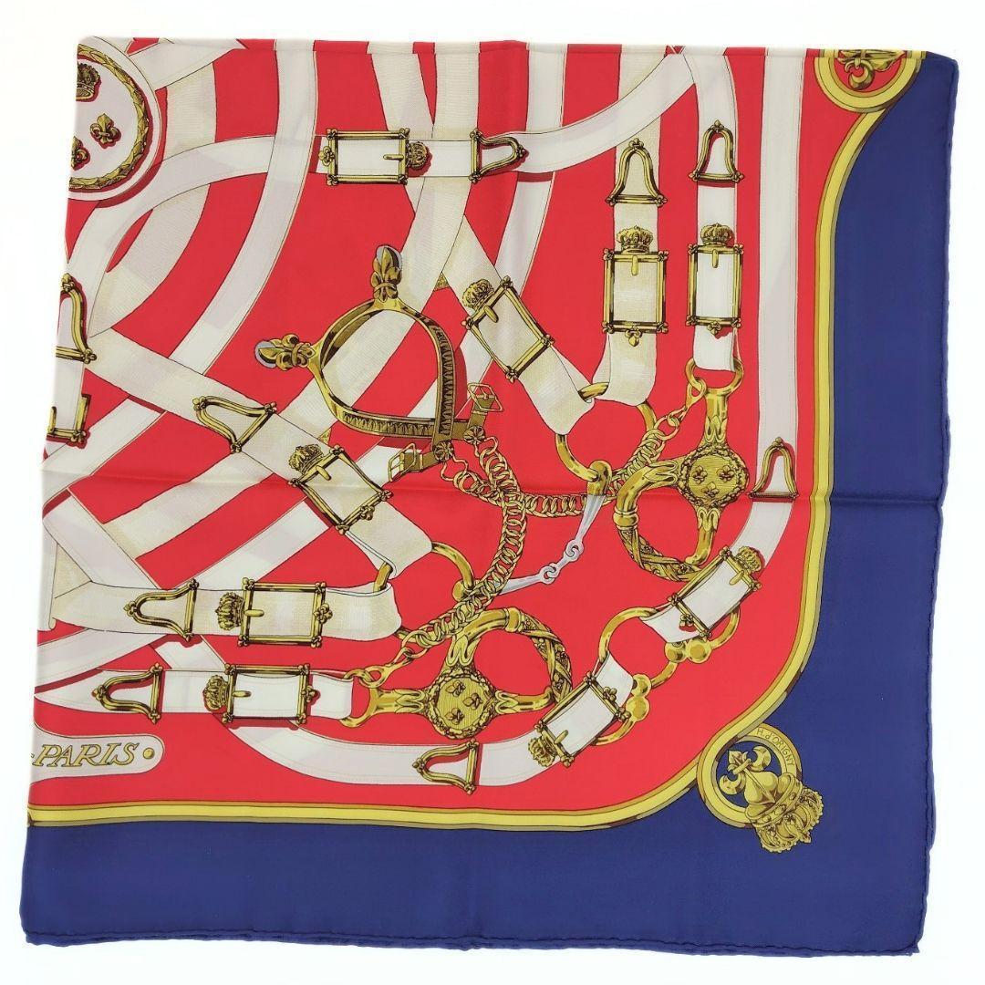 エルメス カレ90 スカーフ カヴァルカドゥール CAVALCADOUR シルク