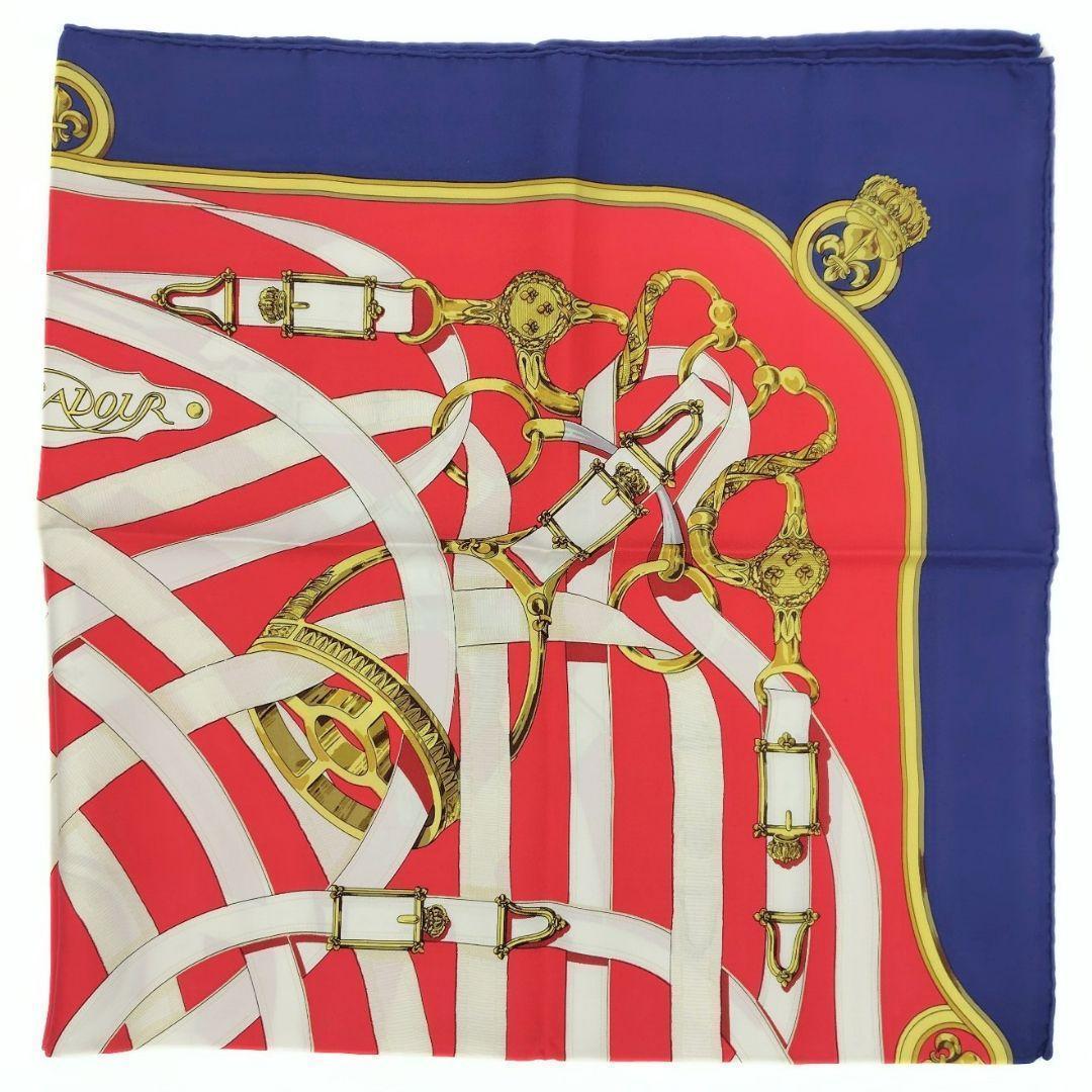 エルメス カレ90 スカーフ カヴァルカドゥール CAVALCADOUR シルク