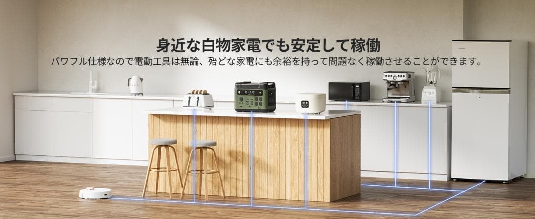 【R1402】EENOUR ポータブル電源 P2001PLUS 新型　新品