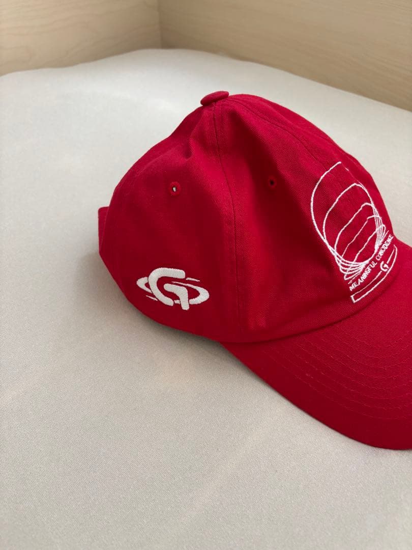GADID ANONIEM 赤色キャップ フリーサイズ