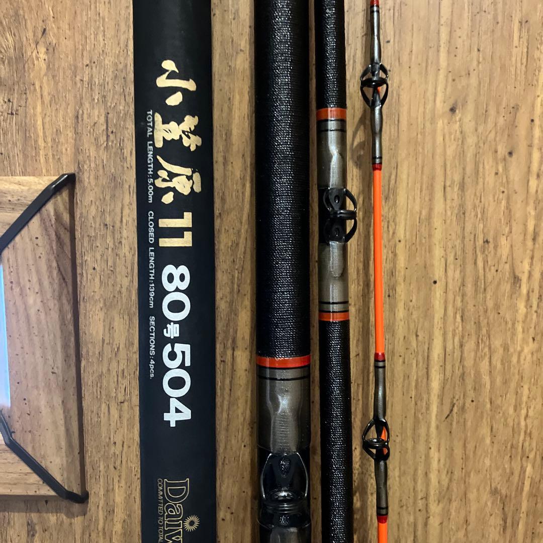 美品　クエ竿　ダイワ　小笠原11 80号　504