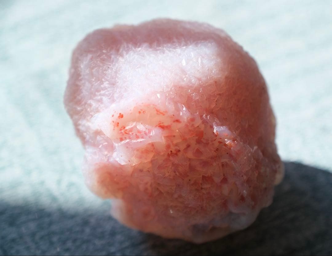 ゴビ石−1443 ゴビ瑪瑙　大粒 原石　ピンク