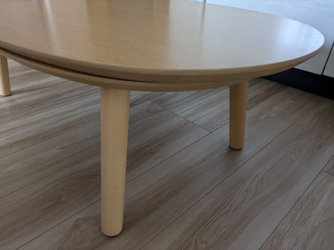 無印良品　楕円こたつ小　MJ-KDS2-N