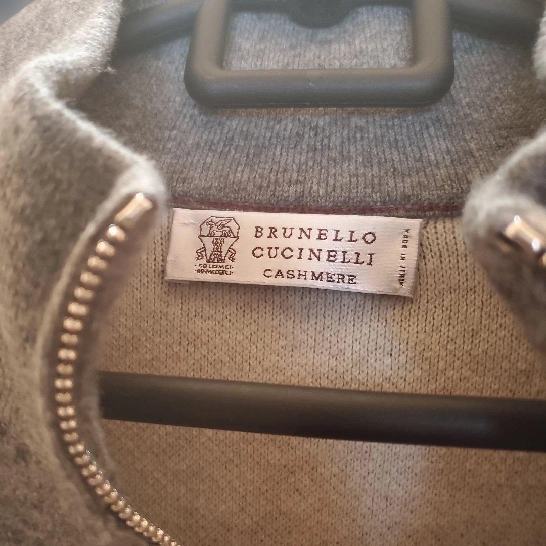 BRUNELLO CUCINELLI カシミヤ カーディガン グレー