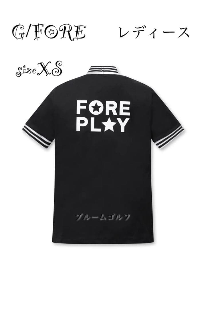 1点のみG/FORE ジーフォアレディースモックネック半袖sizeXS