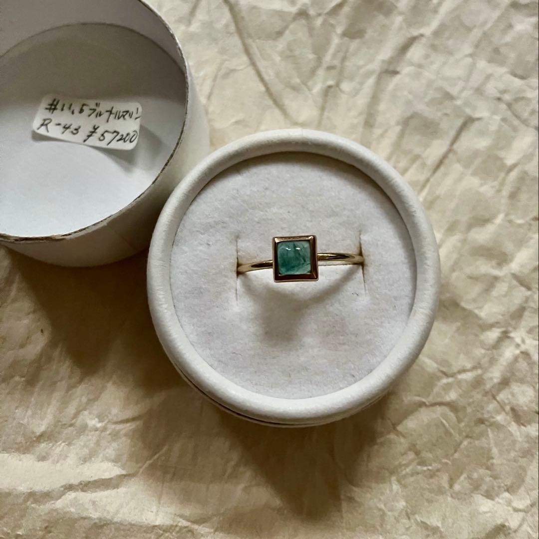 省*a様 accessories mau ブルートルマリンリング