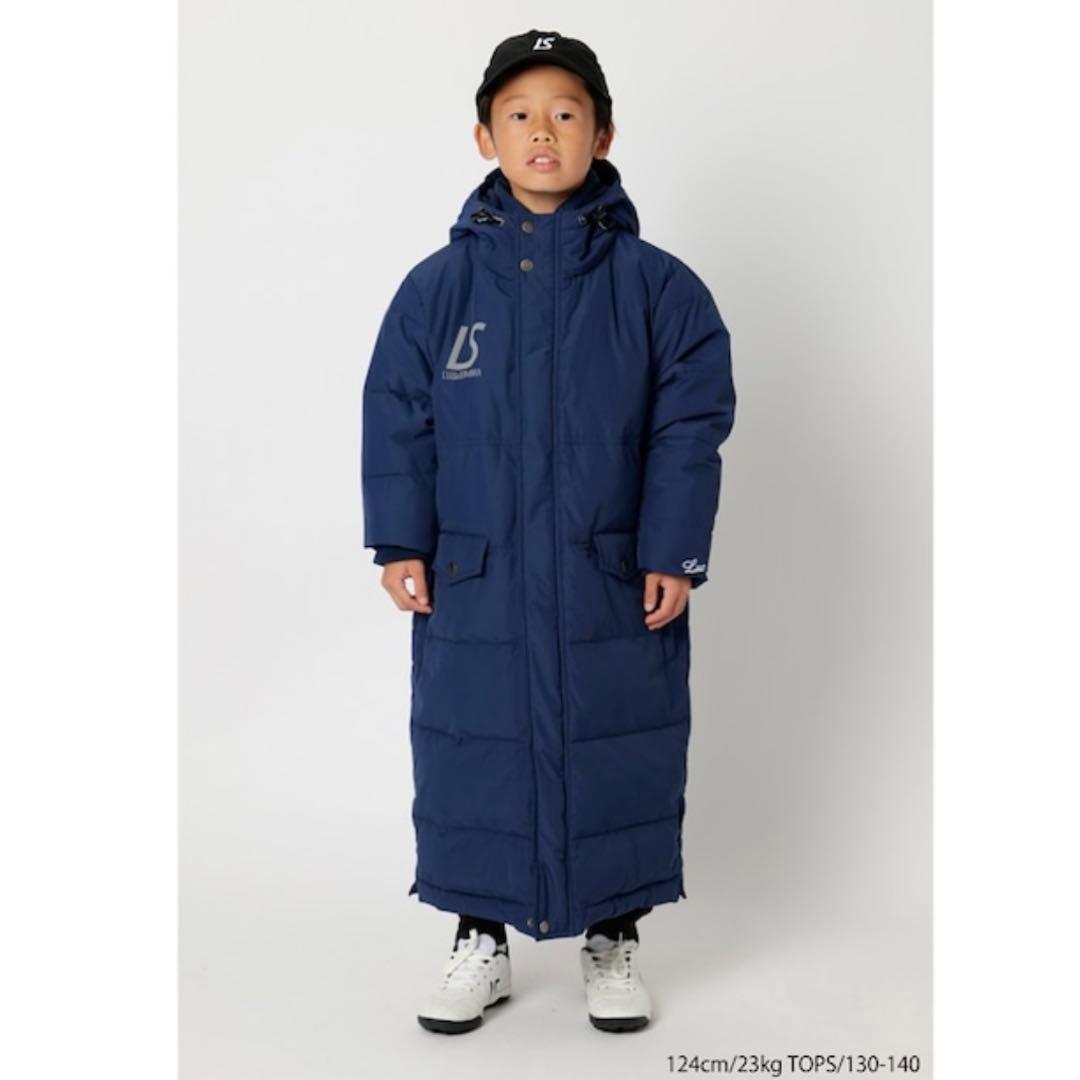 ルースイソンブラ ジュニア ベンチコート ブラック 130 140