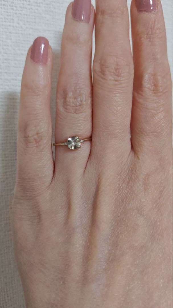 もーもー ete K10 MPG トパーズ/ダイヤモンドリング ９号 エテ