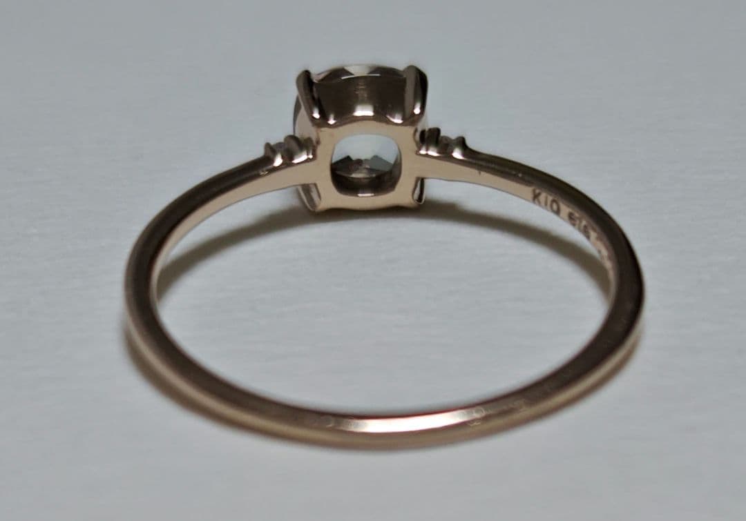 もーもー ete K10 MPG トパーズ/ダイヤモンドリング ９号 エテ