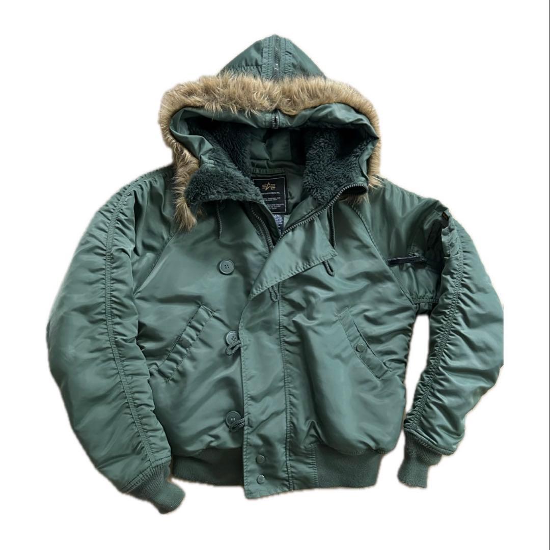 ね*こ様 ALPHA INDUSTRIES フライトジャケット N-2B 希少