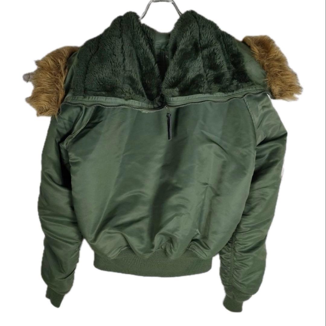 ね*こ様 ALPHA INDUSTRIES フライトジャケット N-2B 希少