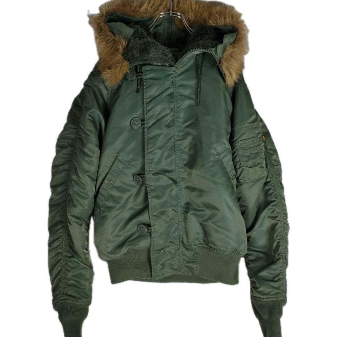 ね*こ様 ALPHA INDUSTRIES フライトジャケット N-2B 希少