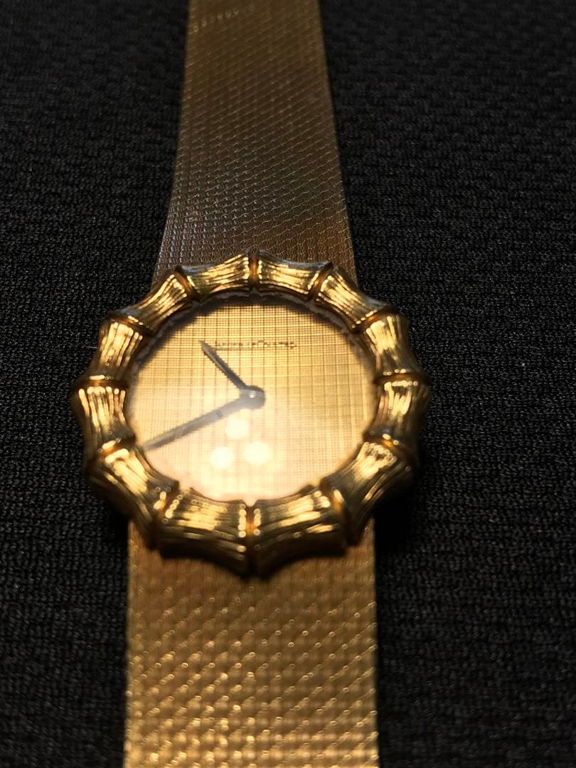 ジャガールクルト　ゴールドドレスウォッチ　レディース腕時計