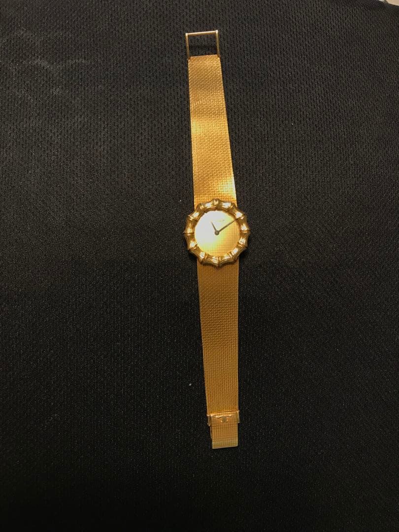 ジャガールクルト　ゴールドドレスウォッチ　レディース腕時計
