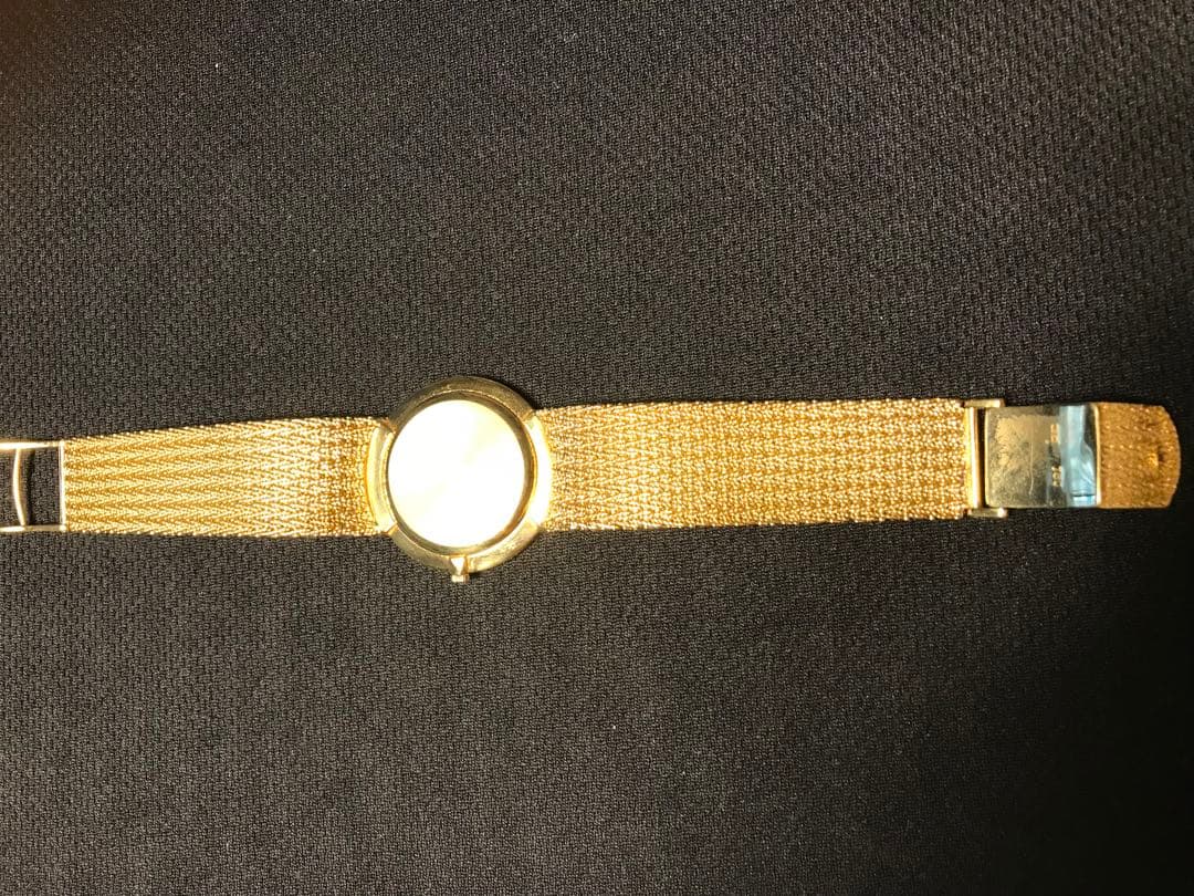 ジャガールクルト　ゴールドドレスウォッチ　レディース腕時計