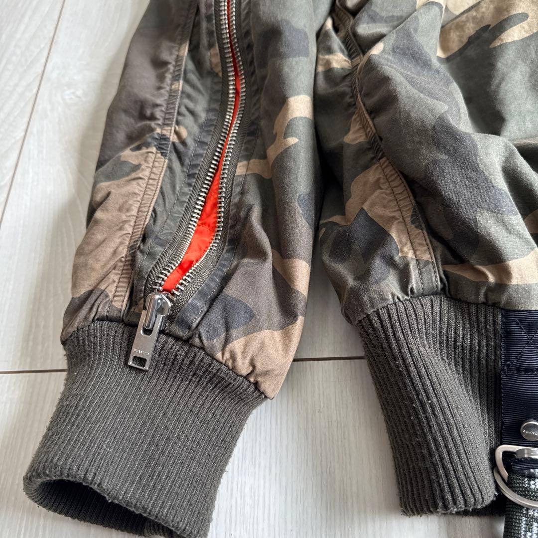 STAMPD スタンプド　MA1 フライトジャケット　迷彩