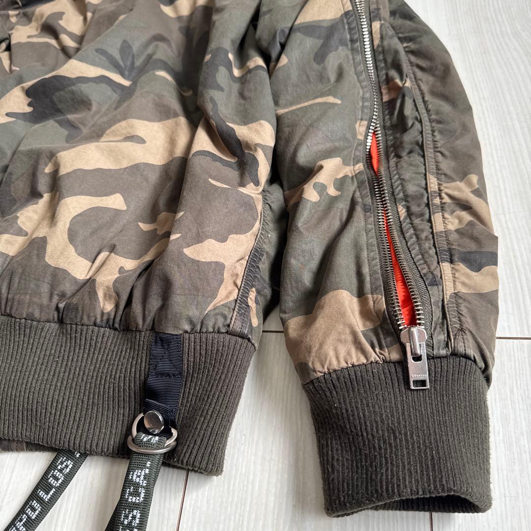 STAMPD スタンプド　MA1 フライトジャケット　迷彩