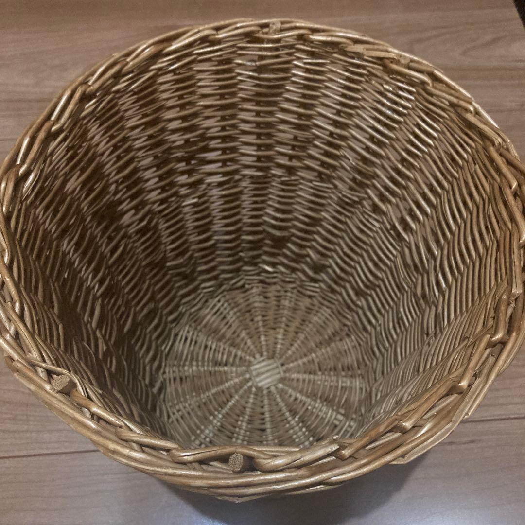 送料込み 匿名配送 籠 バスケット 雑貨 かご 収納 昭和 レトロ