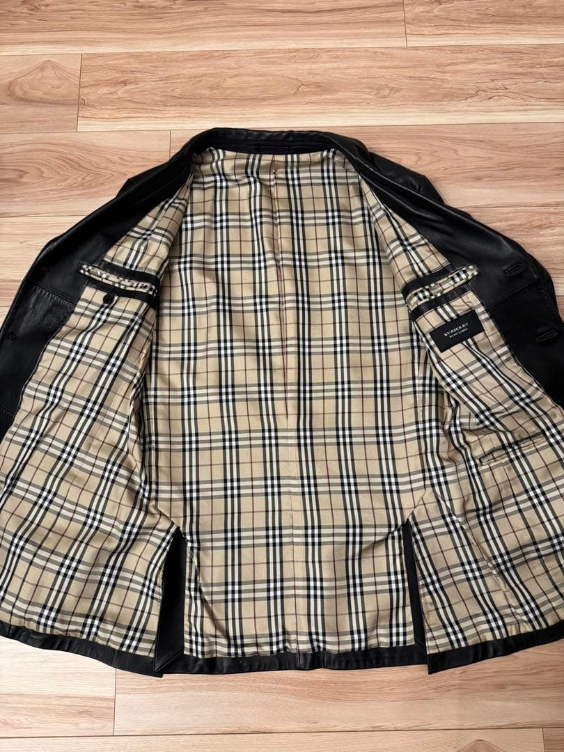 Burberry Black labelレザージャケットL
