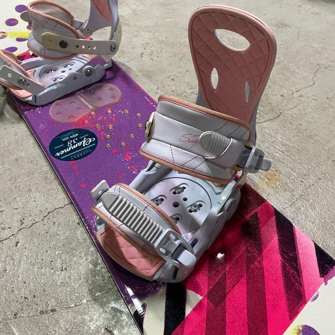 バッグ付　SHERBET GRASS ROOTS スノーボード　板　セット