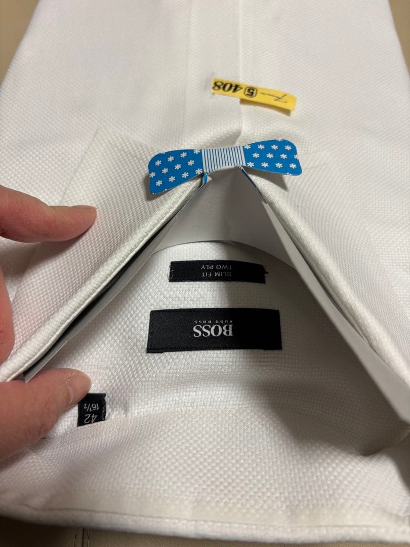 HUGO BOSS メンズドレスシャツ(L)4枚セット(1枚2,000円！)