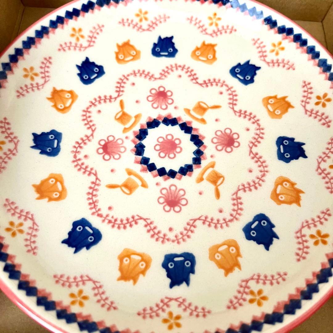 新品 ジブリパーク ポーリッシュポタリー プレート ハウルの動く城 カルシファー